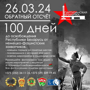 В Гомеле стартует проект «100 дней до освобождения Беларуси»